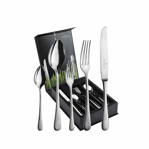 30 teilige Besteck Garnitur -Serie MIA - Picard & Wielpütz - mit Hohlheftmessern - in schwarzer Geschenkbox