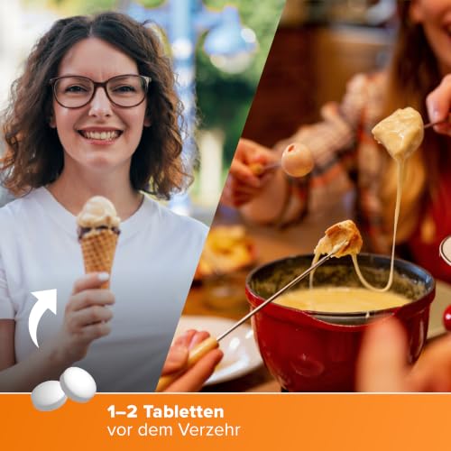 sanotact Laktase 7.000 DIREKT (90 Mini Laktasetabletten) • Laktose Tabletten für jeden Tag • Bei Laktoseintoleranz… – Ansicht 4