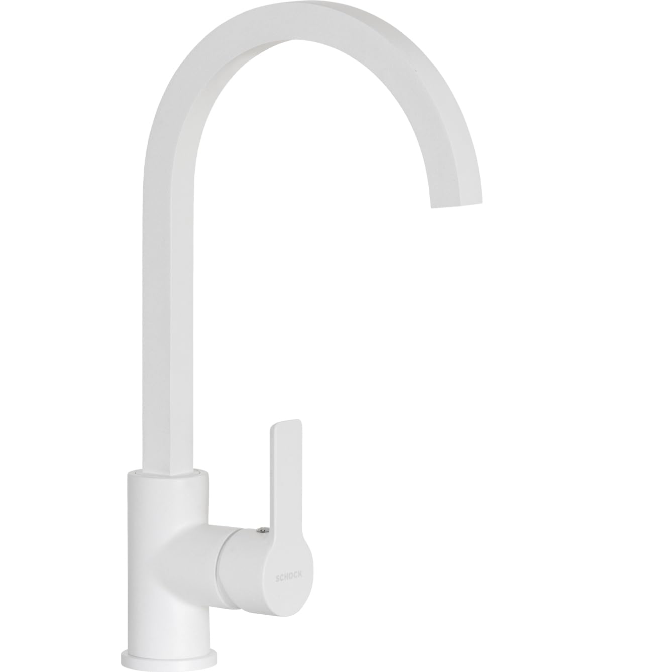 Schock Kitchen Mixer, SXCUBE01, Bianco Assoluto