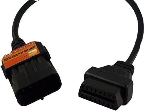 OBD 1 2 Cable Diagnostic OBD 2 Tech2 Adapter Pin Suitable for Opel/Vauxhall Vehicles