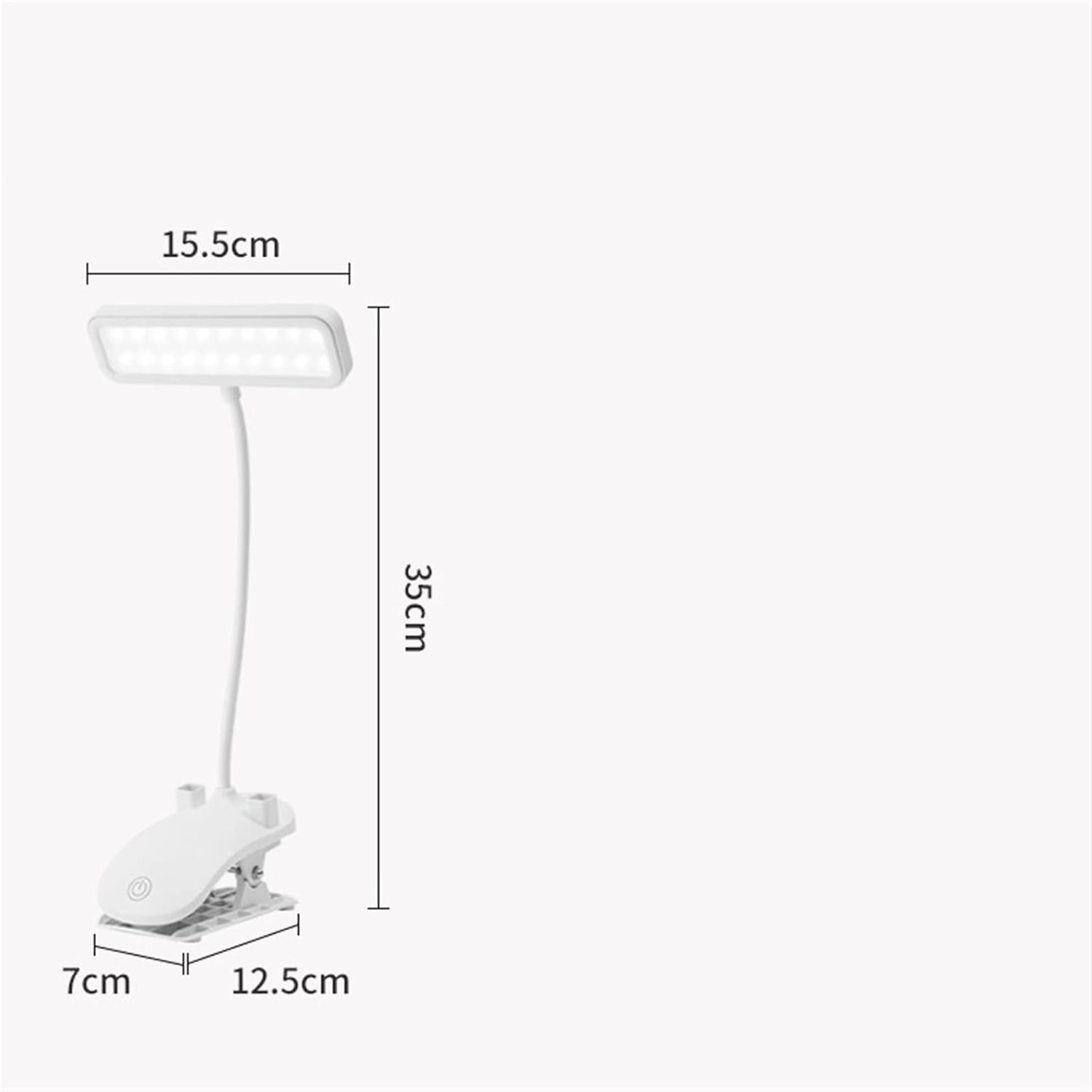 Small Black Table lamp Desk Lamp Pen Holder LED Reading Light Study Rechargeable Light Reading Desk Night Lights USB Bedroom Table Lamp