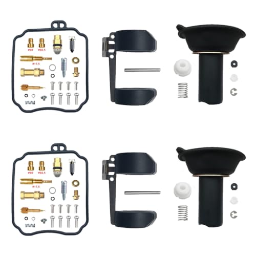 Kit réparation carbu GV125 avec gicleur ralenti #25 et flotteur plongeur V