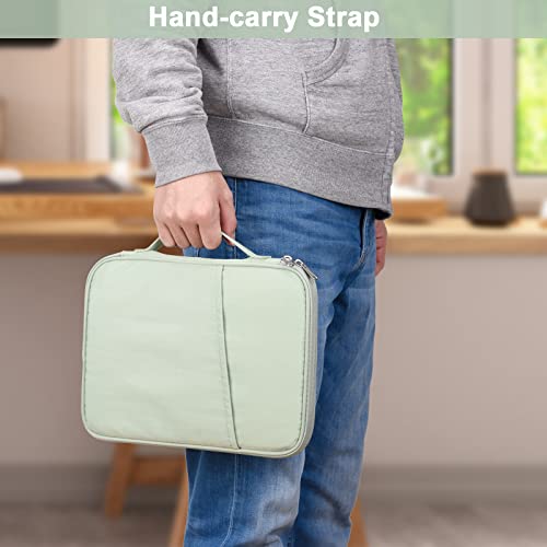 9-11 Inch Tablet Carrying Case, Padded Protective Travel Sleeve Bag For Ipad Pro 11 (2022-2018), Ipad 10.9 (10Th Gen), Ipad Air (5/4Th Gen), Galaxy Tab A8/A7/S8/S7 (Mint Green-11) #TOP3