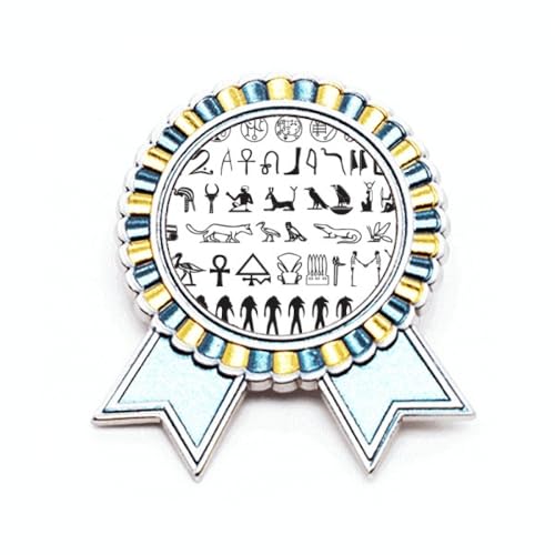 Broche hiéroglyphes égyptiens pour sublimer vos vêtements ternes