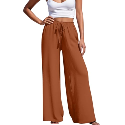 Tenue de tous les jours : pantalon léger femme fluide pour l'été