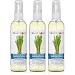 Natural Flower Power Natural Air Freshener, Room Freshener, Linen Spray, Scented with Pure Essential Oils, No Harsh Chemicals/Non-Toxic, Lemongrass, 4 oz., 3 Piece