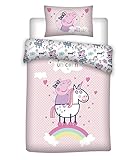 sabanas de peppa pig en chile Juego para cama individual compuesto de 2 piezas