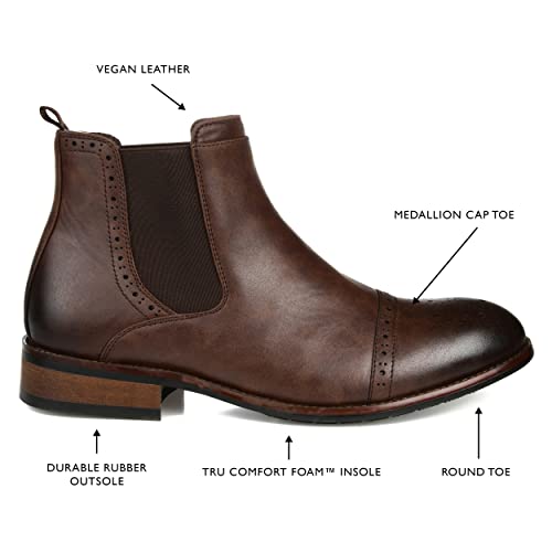 Image of Vance Co. Men's Garrett Cap Toe Chelsea Boot