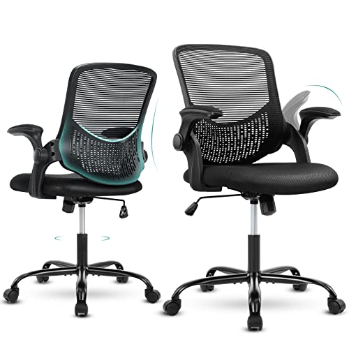 OLIXIS Office Chair With Flip Up Arms