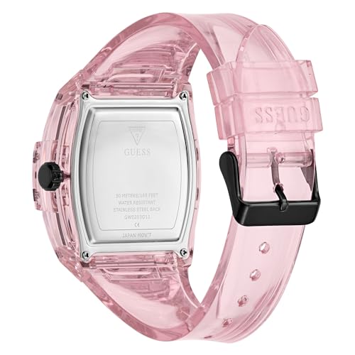 Image of Guess Men's GW0G Series| Analog Trend Watch| Polycarbonate Case| Silicone Bracelet | 50M Water Resistance