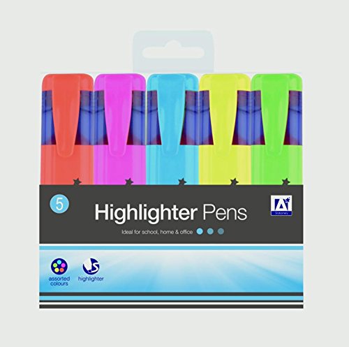 Image of A Star Chunky Highlighters Pack 5