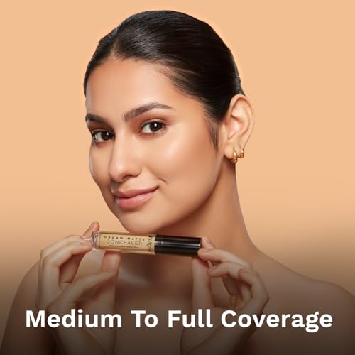 Image of Pilgrim Full Coverage Dream Matte Liquid Concealer 7.3ml | Concealer for Dark Circles with Australian Kakadu Plum & Hyaluronic Acid | Crease resistance & Lightweight | All Day Coverage | Shade Sand