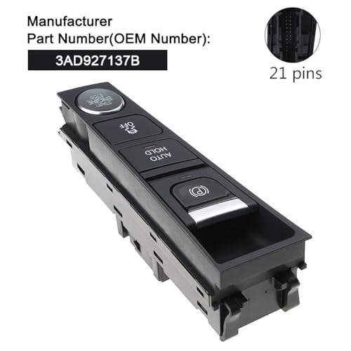 Botón de freno de mano y arranque Start Stop con control ESP para Passat B7 2012-16 2