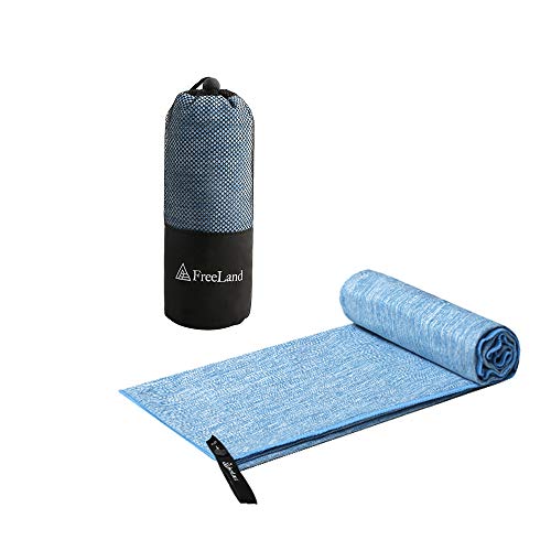 FreeLand Microfiber Camping Towels Quick Dry Super Absorbent for Backpacking Beach Swimming Hiking Travel