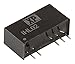 Isolated Board Mount DC/DC Converter, 2 Output, 2 W, 9 V, 111 mA, -9 V, 111 mA