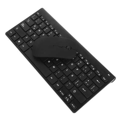 Combo de teclado y ratón inalámbricos en español latino para oficina