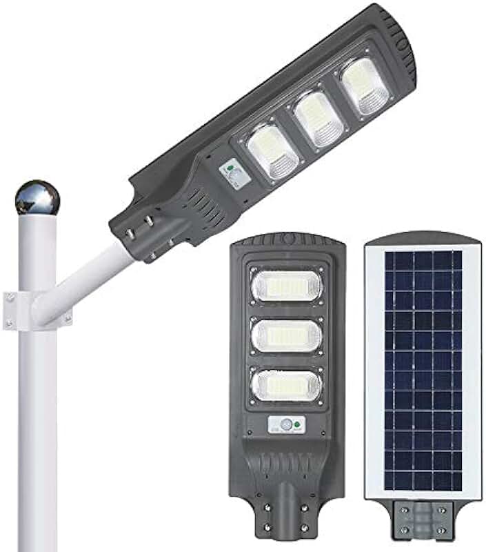 lampara led solar exterior