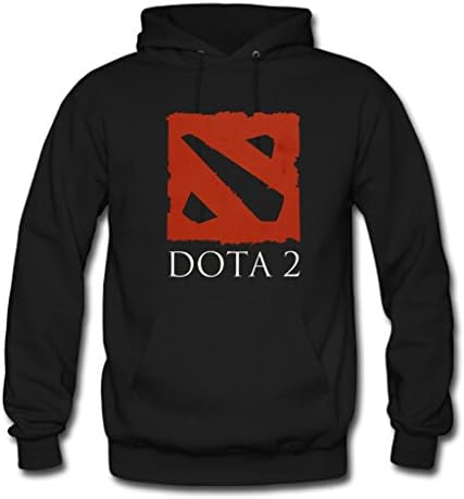 JiaBen Men's DOTA 2 Gaming Logo Hoodies Hoody Sweatshirt Small