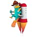 Disney Phineas and Ferb - Agent P Saves the Day! Perry the Platypus Ornament 2015 Hallmark