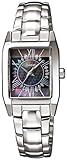 Casio Women's LTP1339D-1A Silver Stainless-Steel Quartz Watch with Black Dial