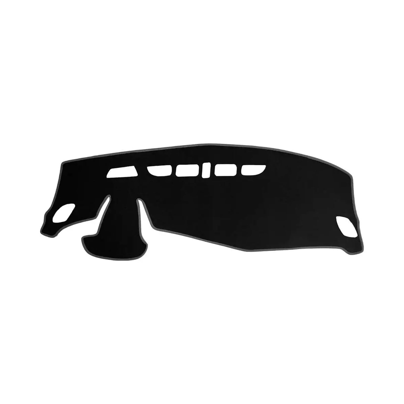 For Chevrolet For Trax 2024-2025 Dashboard Cover Pad Dashmat Dash Mat Black Polyester LHD Dash Board Carpet