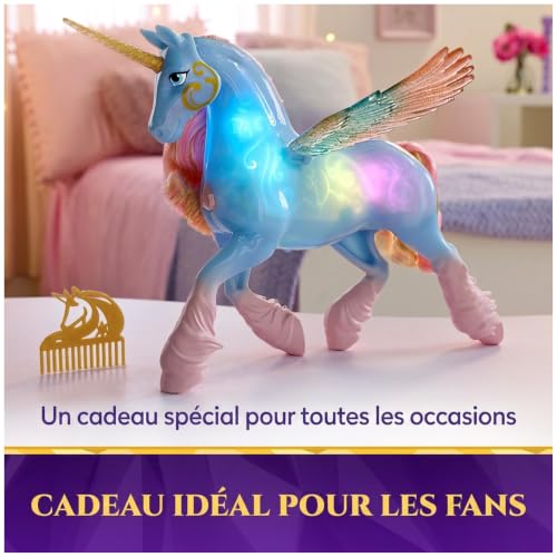 Unicorn Academy - L'Ecole des Licornes - Licorne Interactive Skywind 28 Cm