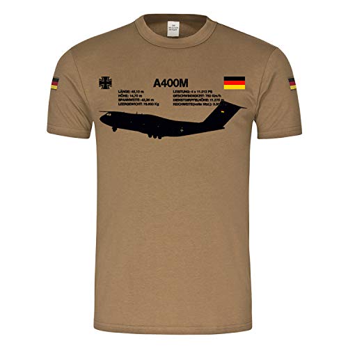T-shirt A400M Armée Allemande Copytec 18119 Tropen Vert 3XL