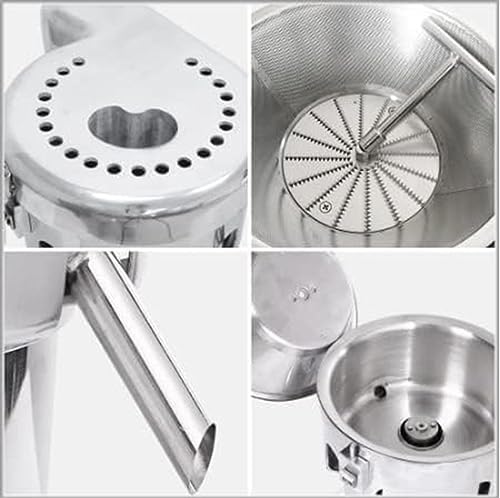 Extractor de Jugos Automático Acero Inoxidable 370W 220V para Uso Comercial miniatura 4