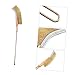 HOODANCOS 5pcs Wire Brush Handle Elbow Scratcher for Narrow Spaces Industrial Cleaning Brush