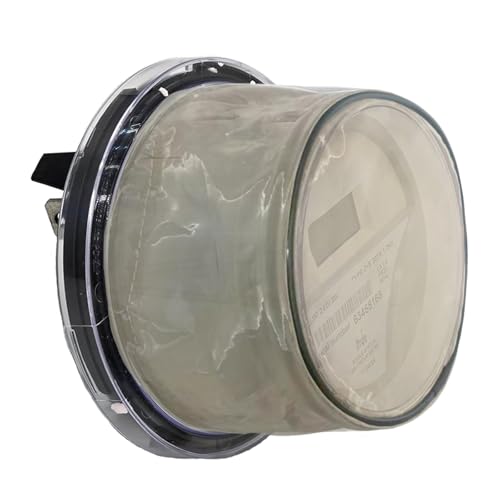 Smart Meter Cover Gas Meter Covers E M F Protection Home E M F Meter E M F Shield E M f Blocker for Home Adjustable Visible Faraday Cage for Smart Meter Shield