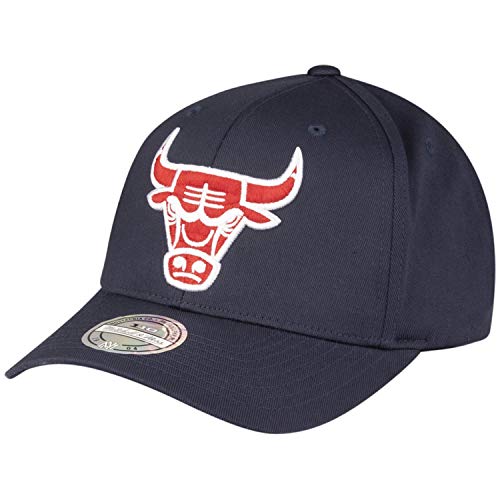 Mitchell & Ness Chicago Bulls Navy Red Edition 110 Flex Snapback Cap