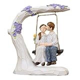 Pièce maîtresse élégante : le couple décoratif offre des qualités de sculpture décorative pour la maison, qui améliorent l'espace de vie et ajoutent une touche artistique sophistiquée à votre environnement, statue de couple abstraite, sculpture de couple romantique