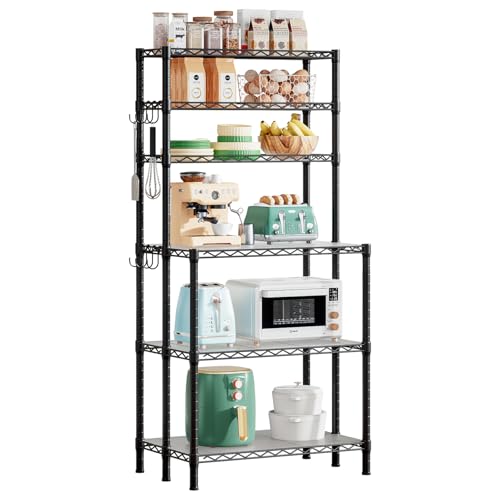 Uptyia Estantería de Cocina Metálica 6