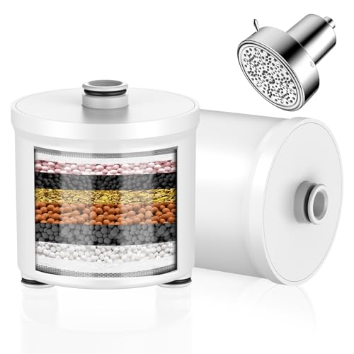 FEELSO 2 Pack Replacement Filters for Hard Water