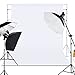 Yvmeu White Backdrop Photography Background - 10x10ft White Screen Background Photography Backdrop for Photoshoot Photo Product Video Recording