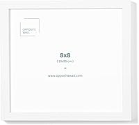 Vista 100 de Opposite Wall - Portarretratos de madera de roble macizo oscuro de 16 x 20 pulgadas - Ligero, versátil e inastillable - Póster o marco de fotos