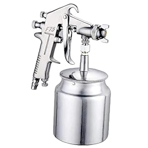 Car Paint Spray Tool Gravity Feed Air Spuitbus met 600cc Aluminium Cup 1.5mm Nozzle voor auto vrachtwagen Schilderen