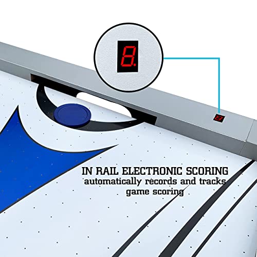 image for Freetime Fun Pacer 5-FT Air Hockey Table Set with in-Rail Electronic S