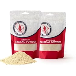 Dairyland Concentrated American Ginseng Powder 西洋参 - 16 oz Pack of Wisconsin Ginseng Powder - Non-GMO, Gluten Free - Herbal Supplement for Smoothies, Baking, Tea