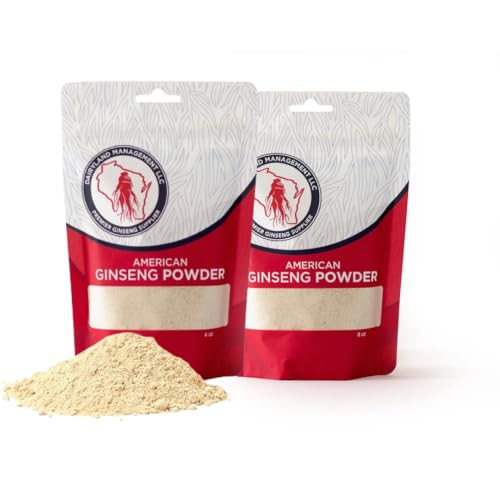 American Ginseng Root Powder Supplement