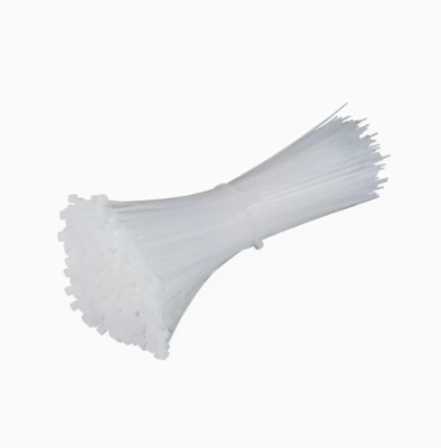 Rlibbaoyi 5X200mmwhite Nylon Cable Ties