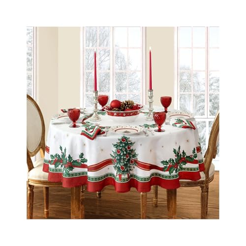 Elrene Villeroy & Boch Toy's Delight Weihnachts-Tischdecke,...