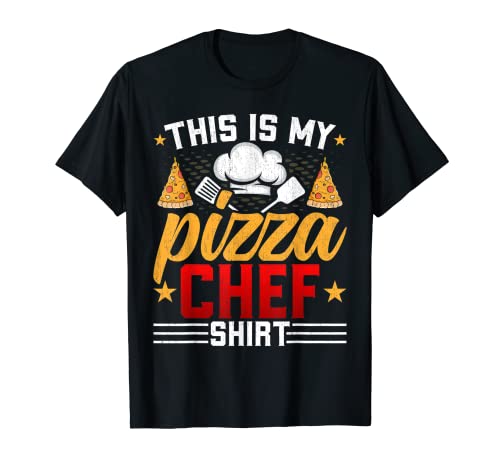 This Is My Pizza Chef Shirt - Funny Pizza Baking Baker Chef Camiseta