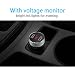 aceyoon Cargador Coche 3.1A Carga Rápida Cargador USB Mechero Coche con Voltimetro...