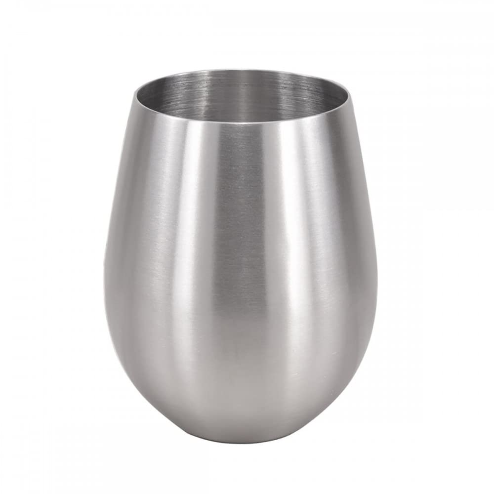 GXMRHWY 500ml Stainless Steel Beeer Cup Winee Tumbler Large Beeer Mug Cocktail Winee Eegg Shaped Big Cool Metal