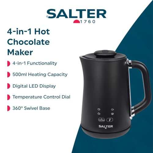 Salter Chocolatier to Share Corded Milk Frother with 500ml Heating - Image 2