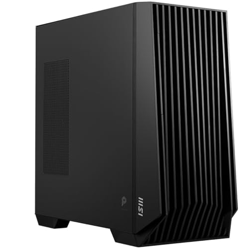 MSI PRO DP400 AI 2NVR-024US Desktop Computer, Intel Core Ultra 7-265F 2.4GHz, 32GB RAM, 2TB SSD, NVIDIA GeForce RTX 5070 Ti 16GB, Windows 11 Home, Black