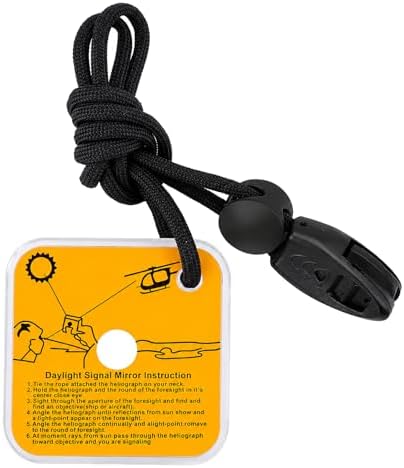 Marine Reflective Signal Mirror for Boat Kayak Hiking Outdoor Eme...