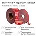 3M VHB Tape GPH-060GF, Gray, 3/4 in x 36 yd, 25 mil, Film Liner, 12 Roll