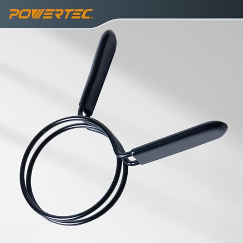 POWERTEC 3 Inch Double Loop Hose Clamps for Dust Collection Hose and Dryer Vent Hose, Quick Release Spring Clamps for Dust Collector and Dust Collection Fittings, 4 pack (70409-P2) by POWERTEC - Image 4